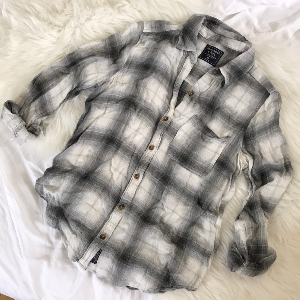 A B E R C R O M B I E & F I T C H Plaid Shirt - image 2